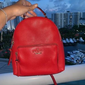 Little red backpack